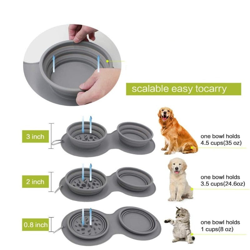 Anti-choke Dog Bowl