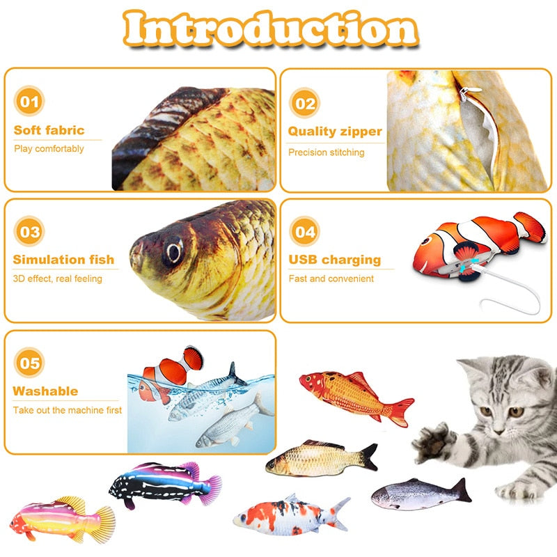 Floppy Fish Cat Toy